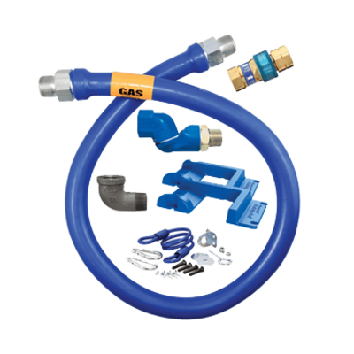 Dormont Manufacturing 1675BPQSR36PS Dormont Blue Hose Gas Connector Hose Assembly 3/4" Dia.