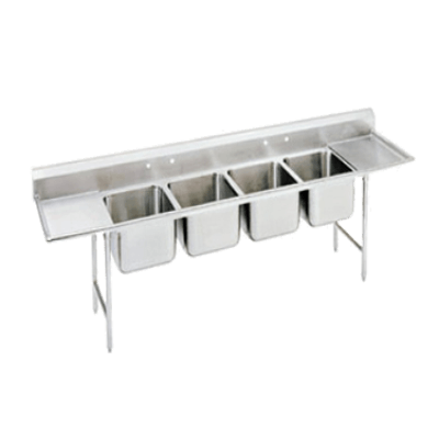 Advance Tabco 94-44-96-36RL Regaline Sink 4-Compartment