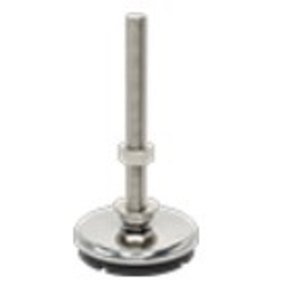Corrosion-Resistant, 6" Long 5/8"-11 Threaded Stud and 2000 lb. Capacity