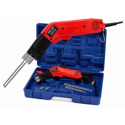 COOL CUT CONTINUOUS- HOT KNIFE 4"&6" BLADE,BLADE ADAPTER,CASE (110V/190 WATT