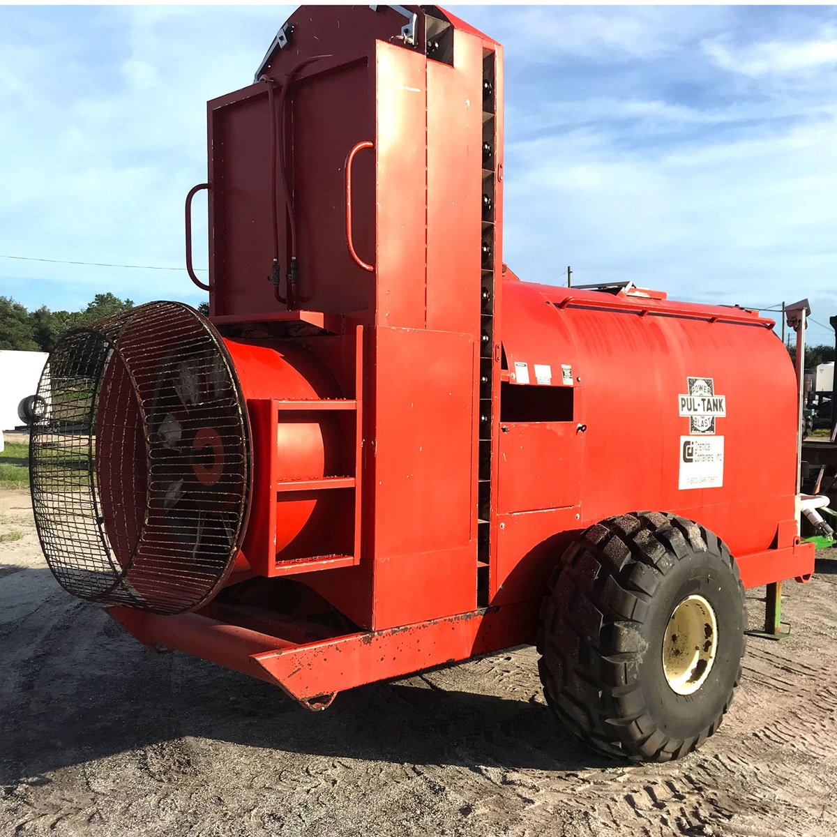 CCI Rears Powerblast 1000 Gallon Sprayer 38" Fan 10' Tower