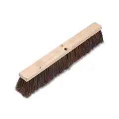 FLOOR BRUSH HEAD, 3.25 X 24", NATURAL PALMYRA FIBER, 12/CS   BWK20124