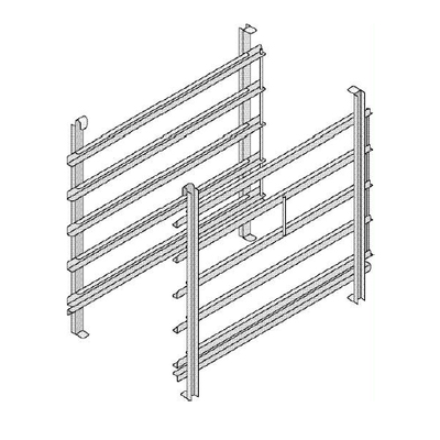 Rational 60.61.269 Hinging Rack Rails