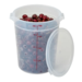 Cambro Translucent 6 & 8 qt. Round Container Covers