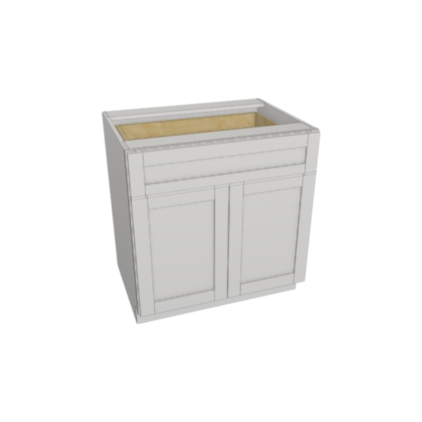 Metropolitan White Base - 33 W X 34 1/2 H X 24 D