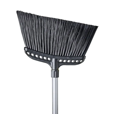Angle Broom Kit - 16" - Polypropylene Bristles - Metal Handle