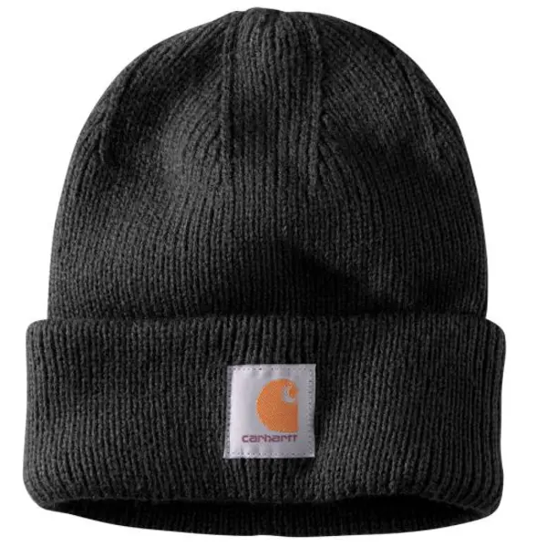 CARHARTT 105560 - Rib Knit Beanie - Black