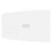 PL238T HALF BOAT SHAPE 47x 72 TOP ONLY- WHITE