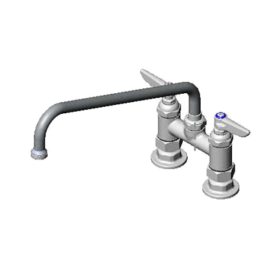 T&S Brass B-0225-CR Pantry Faucet Double