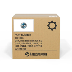 Intelligent Cleaning Equipment - 1021835 - Bolt, Hex Head M8X35,SS (I18B,I18C,I20B,I20NB,I20NBT,I24BT,I28BT,I32BT,RS26,RS32)
