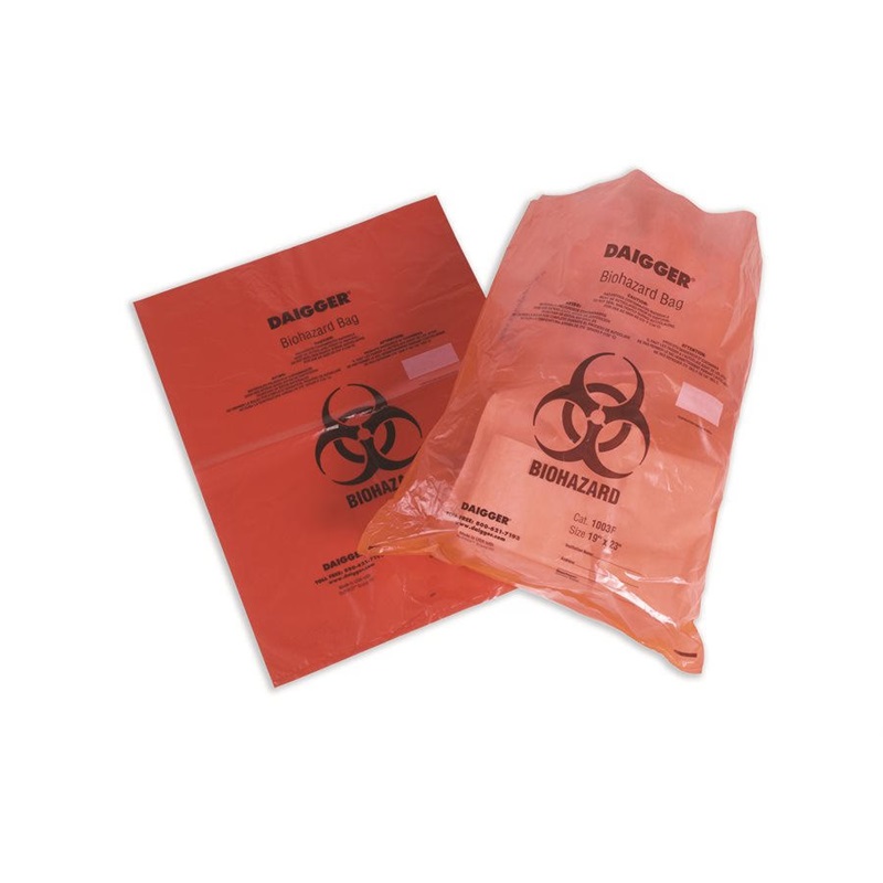 Autoclavable Biohazard Bags 1.5mil