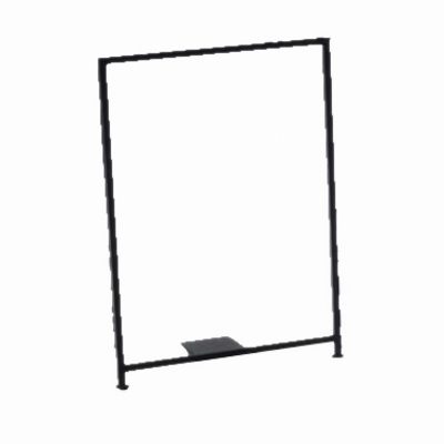 Cal-Mil 1264 accommodates sign size 8-1/2"W x 11"H x 1"D Signage Holder