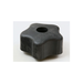 Knob,Star,3/8-16,Rubber