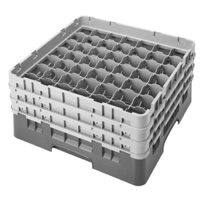 Cambro 49S638163 Camrack Glass Rack with 3 Extenders