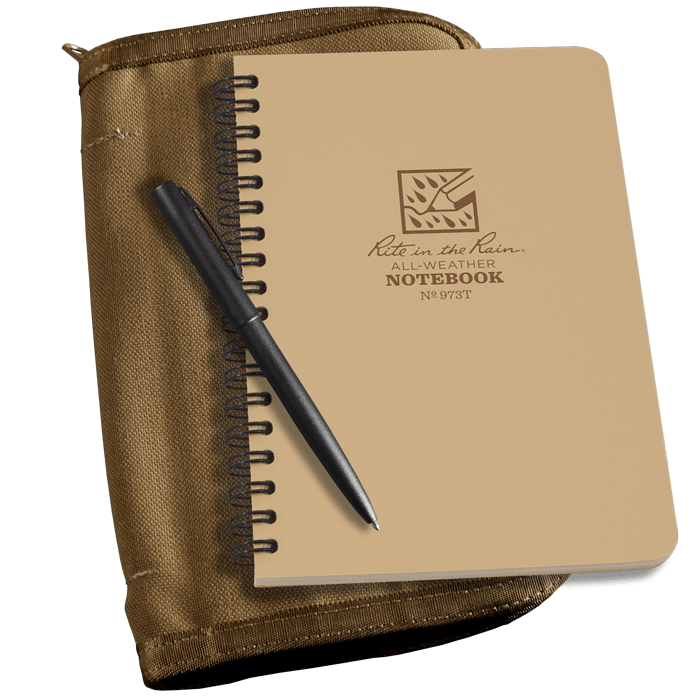 Rite in the Rain No. 973TKIT SideSpiral Kit Tab Universal CORDURA