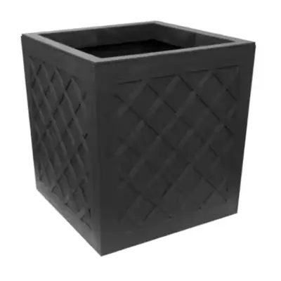 Citadel Lattice Cube Planter 14"