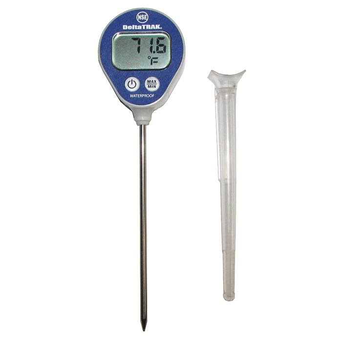 Waterproof Digital Thermistor Thermometer (DeltaTRAK 11050)