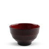 Bowl Soup Ransuji Woodgrain Lacquered 
