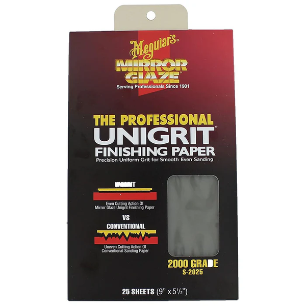 Unigrit Sand Ppr 2000 Grit 25Sh
