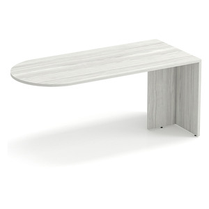 PL131 30x66 BULLET DESK- SILVER BIRCH