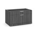 PL1012 TWO DRAWER PERSONAL CABINET- COASTAL GRAY