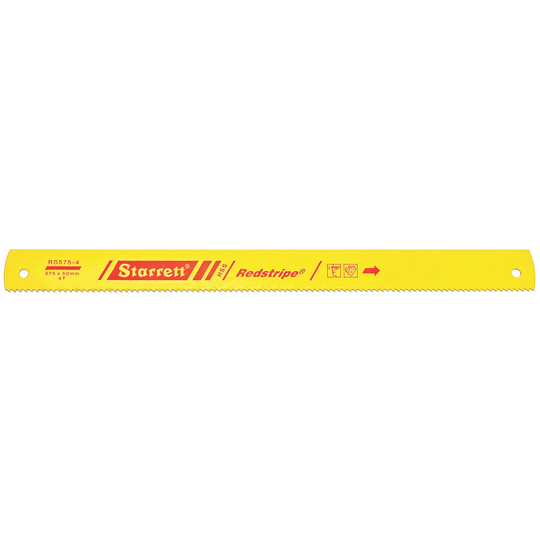 STARRETT RS575-4 23 x 2 x 100 x 4T, Redstripe Power Hacksaw Blade
