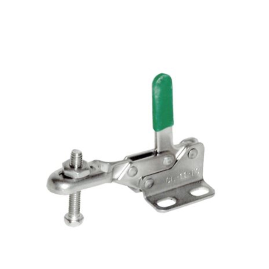 Carr Lane CL-11-TC Vertical Handle Toggle Clamp, Low Open Arm -Stainless Steel (100lbs)