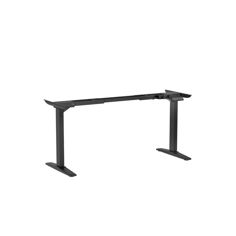 ADJUSTABLE HEIGHT TABLE BASE W/FEET BLACK