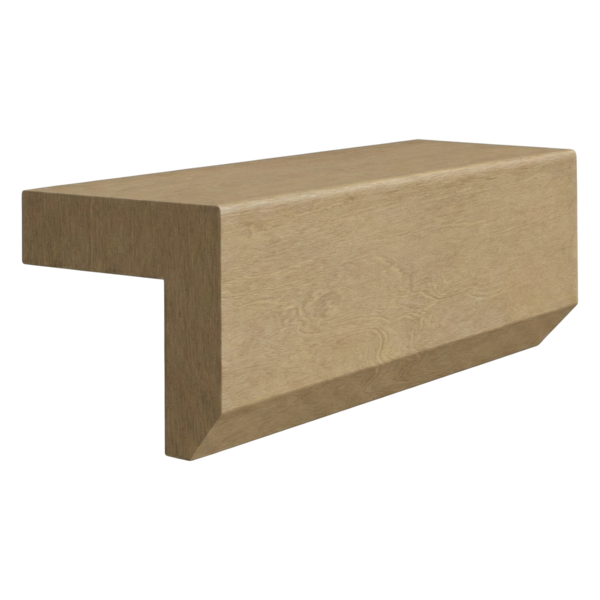 Natural Stain  Light Moulding Shaker
