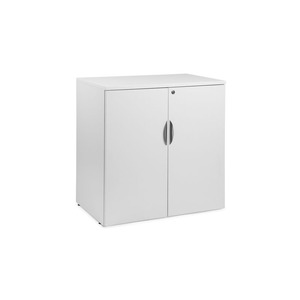 37"H STORAGE CABINET-WHITE