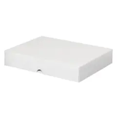 R1 8.5 X 11 X 2" WHITE STATIONARY FOLDING CARTON 200/CS