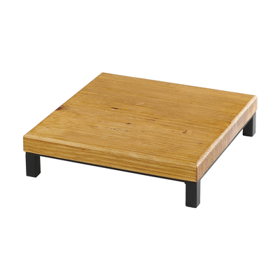 Cal-Mil 22065-3-99 12"W x 12"D x 3"H Madera Riser