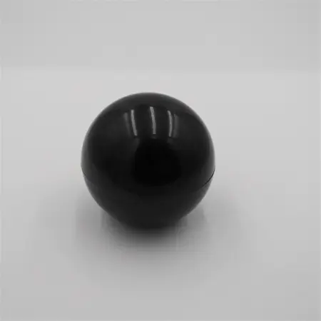 KNOB, BLK RD PLASTIC 1 7/8