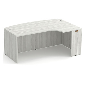 PL177R 71" RIGHT PORKCHOP-BOWFRONT- SILVER BIRCH