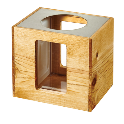 Cal-Mil 22081-99 7-1/2"W x 5-3/4"D x 7"H Madera Carafe Cooler