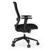 69011- FLINT MID BACK CHAIR - Black