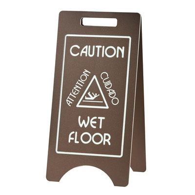 Cal-Mil 3506 11-3/4"W x 17"D x 23"H Wet Floor Sign