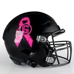 Breast Cancer Awareness Pink Football Helmet Decals