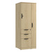 CLAST1018N, PL286/287 NARROW WARDROBE, CABINET, BOX/BOX/FILE - Maple