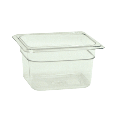 Thunder Group Plpa8164 1/6-Size 4"D Polycarbonate Food Pan