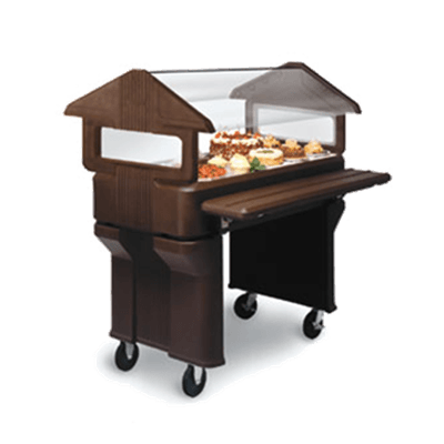 Carlisle 4' Portable Food Bar