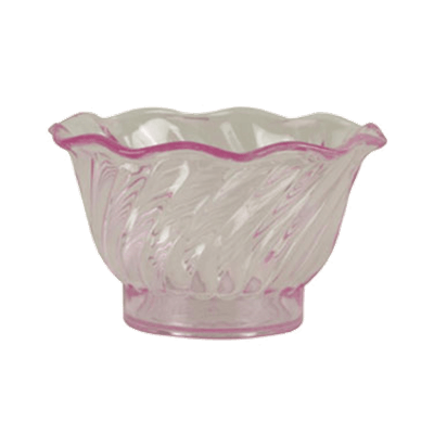 Thunder Group 5 oz Plastic Dessert Dishes