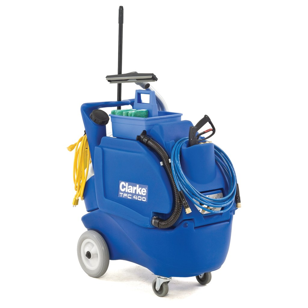 Clarke TFC 400 touch-free cleaner, right front view