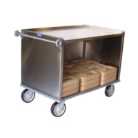 Sammons 2008-2849-2-EHD Enclosed Tray Delivery Cart