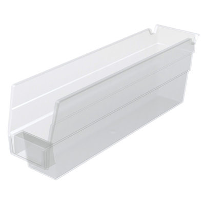 Metro MB30110CLN Nesting Shelf Bin, Clear, 11.6" x 2.75" x 4"