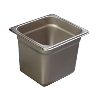 Carlisle 608166 Heavy-Duty 1/6 Size, 6"D Food Pan