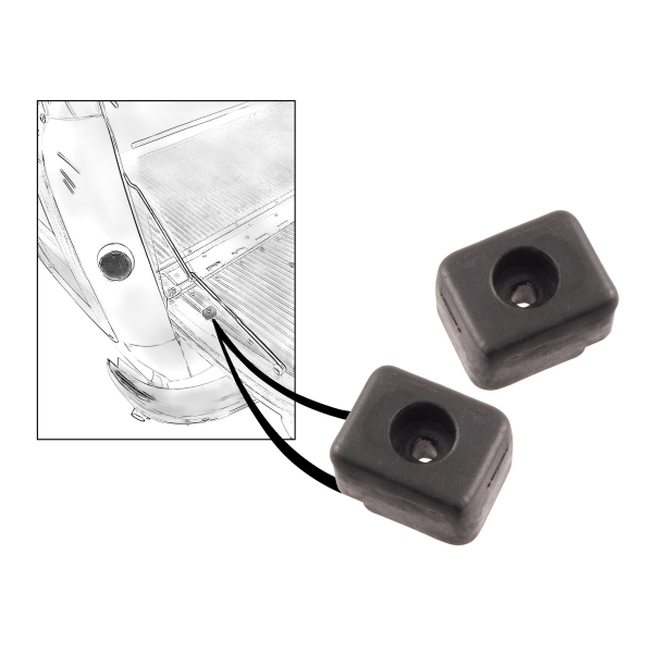 Steele Rubber Products Tailgate bumper