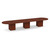 16' Classic Racetrack Conference Table with Cube Base - Cherry