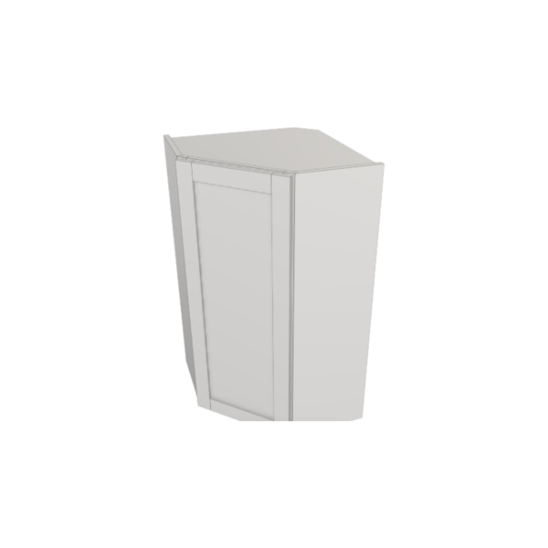 Metropolitan White Wall Diaginal Corner - 24 W X 42 H X 12 D