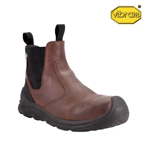 GRISPORT 706295C1 - San Jose Brown 6" Slip-On CSA Boot